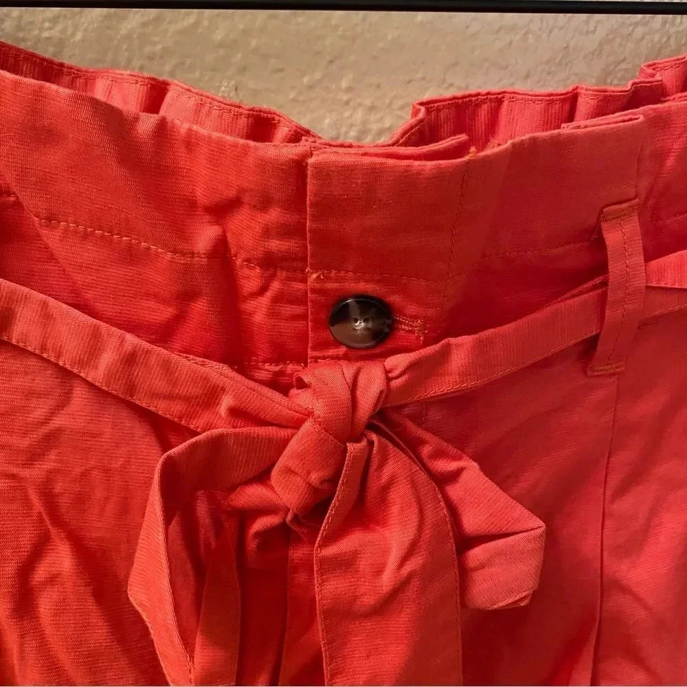 NWT Madewell Paperbag Belted Shorts - Picture 3 of 6